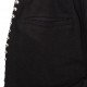 Spodnie czarne z dżetami Monnalisa 002261 E