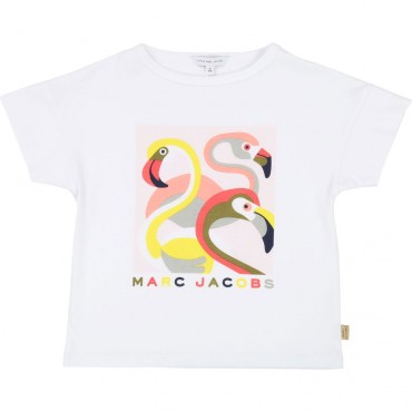 Koszulka dla dziewczynki Little Marc Jacobs 002514