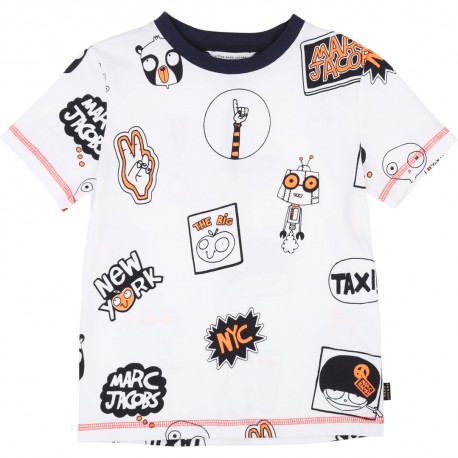Koszulka chłopięca Little Marc Jacobs, sklep online 002528