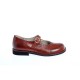 Brązowe pantofle dla dziewczynki GALLUCCI 1810 A - stylowe obuwie dla dzieci