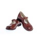  Brązowe pantofle dla dziewczynki GALLUCCI 1810 A - oryginalne obuwie dla dzieci