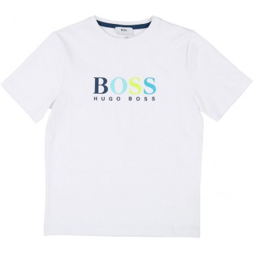 Koszulka dziecięca z logo Hugo Boss 002631