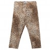 Dziewczęce legginsy w panterkę Monnalisa 002814