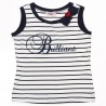 Dziewczęcy top w paski Monnalisa 002924