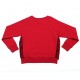 Czerwona bluza dziewczęca Monnalisa 003160 C