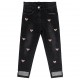 Czarne jeansy dla dziecka Monnalisa 003167 A