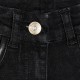 Czarne jeansy dla dziecka Monnalisa 003167 D