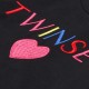 T-shirt dziecięcy z kolorowym logo Twin Set 003308 C