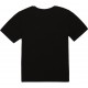 Czarny t-shirt dla chłopca z logo Hugo Boss 003365 B