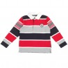 Chłopięce polo w pasy Armani Junior 003388