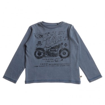 Koszulka dziecięca z motocyklem Pepe Jeans 003396