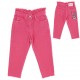 Różowe spodnie dziewczęce Monnalisa 003597 A