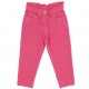 Różowe spodnie dziewczęce Monnalisa 003597 C