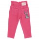 Różowe spodnie dziewczęce Monnalisa 003597 D