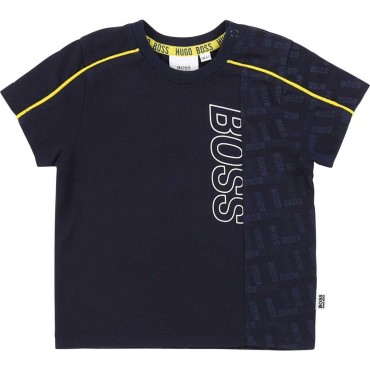 Koszulka niemowlęca logo Hugo Boss 003604