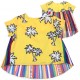 Fantazyjna bluzka dla dziewczynki Pinko Up - stylowe ubrania dla dzieci - 003698 A