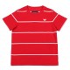 Czerwony t-shirt dla chłopca Emporio Armani - ekskluzywne ubrania dla dzieci - 003700 A
