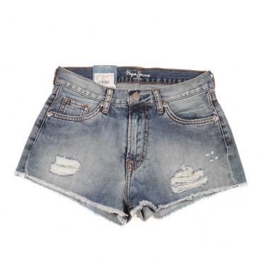 Jeansowe szorty dla dziewczyny Pepe Jeans 003801 A