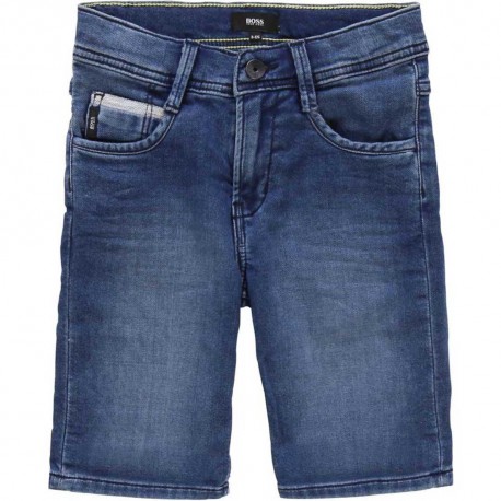 Jeansowe szorty dla chłopca Hugo Boss 003840 A