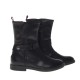 Czarne botki dla dziewczynki Tommy Hilfiger FG56814578 - stylowe obuwie dla dzieci - sklep internetowy euroyoung.pl