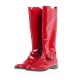 Czerwone kozaki dla dziewczyny Gallucci 5138 - modne buty dla dzieci i młodzieży - sklep internetowy euroyoung.pl