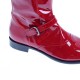 Czerwone kozaki dla dziewczyny Gallucci 5138 - ciepłe buty dla dzieci i młodzieży - sklep internetowy euroyoung.pl