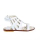 Białe sandały dla dziewczynki Simonetta 12785 A