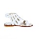 Białe sandały dla dziewczynki Simonetta 12785 C