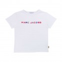 Biały t-shirt dla dziecka Marc Jacobs 003890