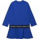 Kobaltowa sukienka dla dzieczynki DKNY 003898 B