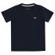 Granatowy t-shirt chłopięcy Emporio Armani 003925