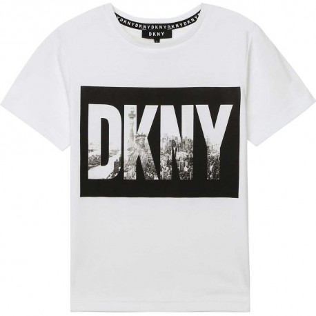 T-shirt chłopięcy Nowy Jork DKNY 003965 A
