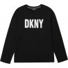 Bawełniany longsleeve dla chłopca DKNY 004027