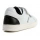 Białe buty chłopięce - obuwie dziecięce na rzepy Hugo Boss 004177 c