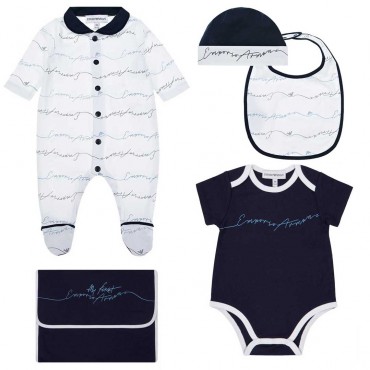 Wyprawka dla noworodka Emporio Armani - sklep z ubrankami dla dzieci i niemowląt 004188 A