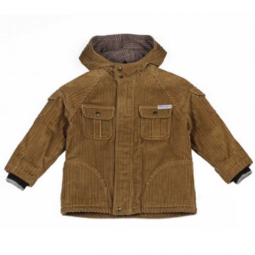 Sztruksowa kurtka chłopięca - ubrania dla dzieci D&G 004191 a
