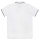 Biała koszulka polo dla chłopca Armani 004218 B