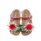 Profilowane sandałki dziewczęce Monnalisa 004237 e - marki premium dla dzieci - sklep