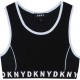 Czarny top dla dziewczynki DKNY 004258 - odzież młodzieżowa