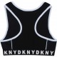 Czarny top dla dziewczynki DKNY 004258 - sklep dla dzieci