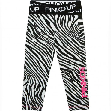 Legginsy dla dziewczynki zebra Pinko Up 004277