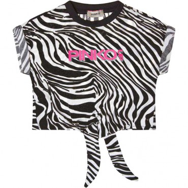 Bluzeczka dla dziewczynki Pinko Up 004280 - odzież dziecięca - sklep internetowy