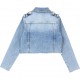 Jeansowa kurtka dla dziewczynki Liu Jo 004311 - moda dla dzieci