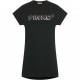 Czarna sukienka dla dziewczynki Pinko Up 004312 - ubrania dla dzieci - sklep internetowy euroyoung.pl