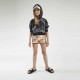 Metaliczne szorty dla dziewczynki DKNY 004330 - ekskluzywne ubrania dla nastolatek - sklep internetowy euroyoung.pl