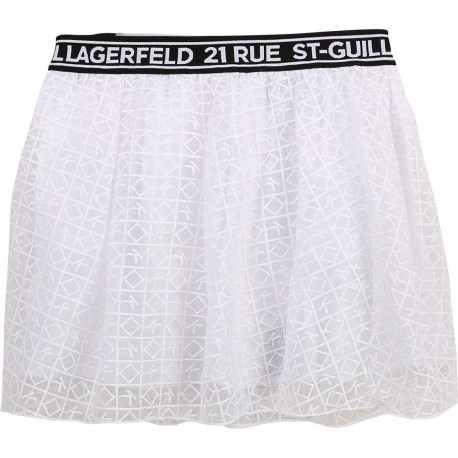 Spódniczka dla dziewczynki Karl Lagerfeld 004340 - ubrania dla dzieci - sklep internetowy euroyoung.pl