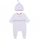 Pajacyk niemowlęcy + czapeczka Hugo Boss  004379 - ubranka dla niemowląt - internetowy sklep euroyoung.pl