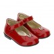 Czerwone baleriny dla dziewczynki Monnalisa 004391 - buty dla dzieci i niemowląt - sklep internetowy euroyoung.pl