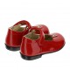 Czerwone baleriny dla dziewczynki Monnalisa 004391 - oryginalne obuwie dziecięce - sklep internetowy euroyoung.pl
