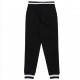 Czarne spodnie dla dziewczynki Monnalisa 004406 - sportowa odzież dla dzieci - sklep internetowy dla dzieci i niemowląt euroyoun
